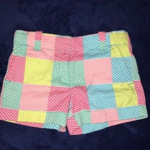Vineyard Vines girls patchwork shorts 3T